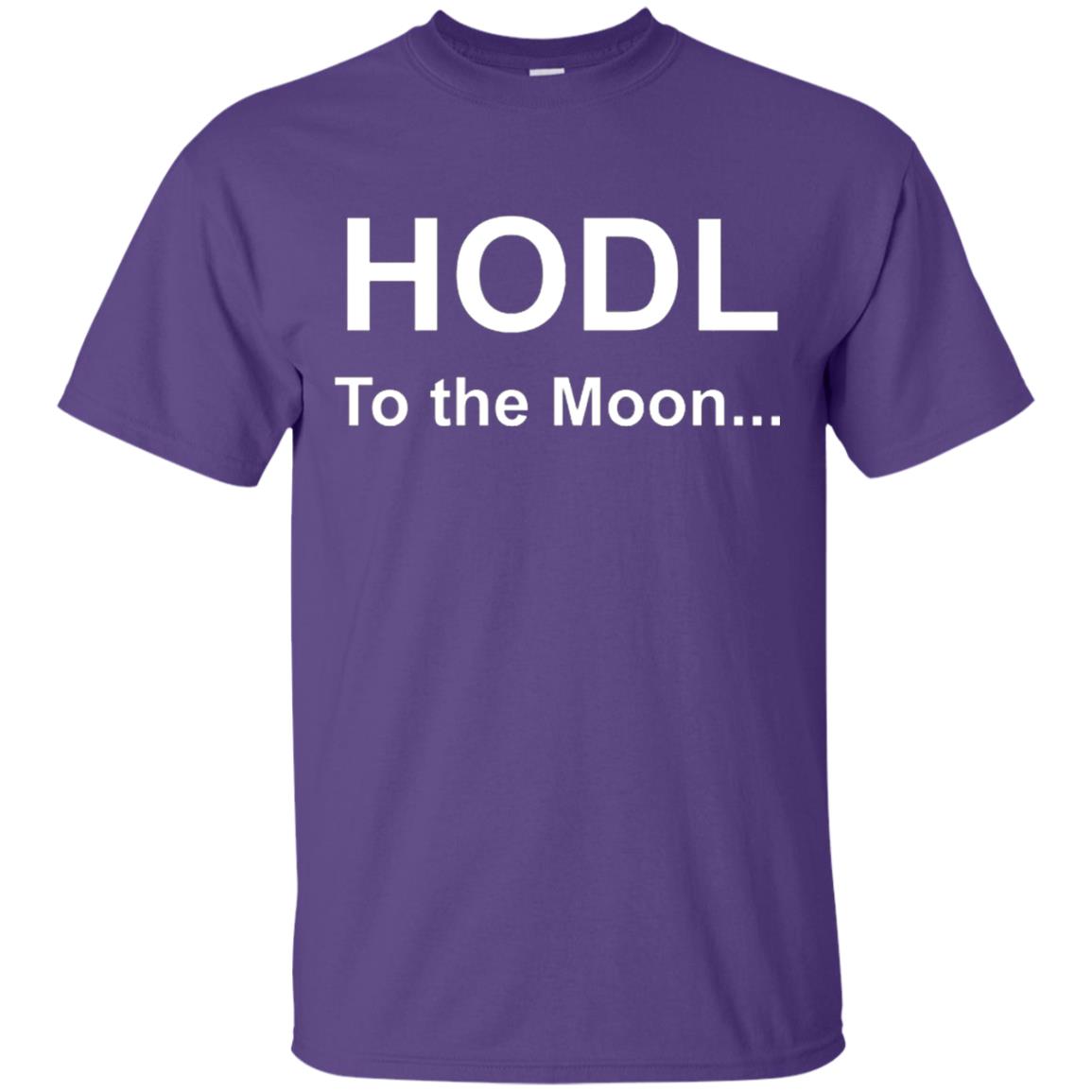 Bitcoin Cryptocurrency T-shirt Purple