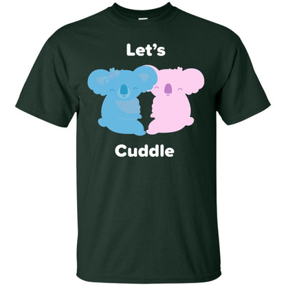 Lets Cuddle Koala Bear T-shirt Forest