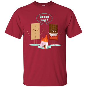 Funny Smores Chocolate Marshmallow Hiking Camping T-shirtG200 Gildan Ultra Cotton T-Shirt