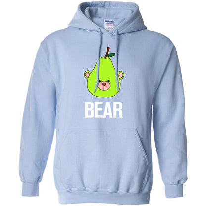 Bear Funny Summer Melon Fruit Shirt Light Blue