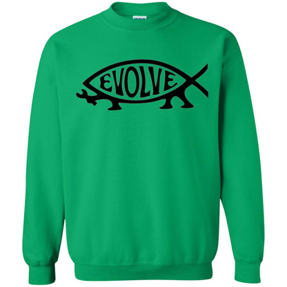 Darwin Evolution Evolve T-shirt Irish Green
