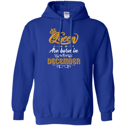 Brithday T-Shirt Queen Are Born In December Royal