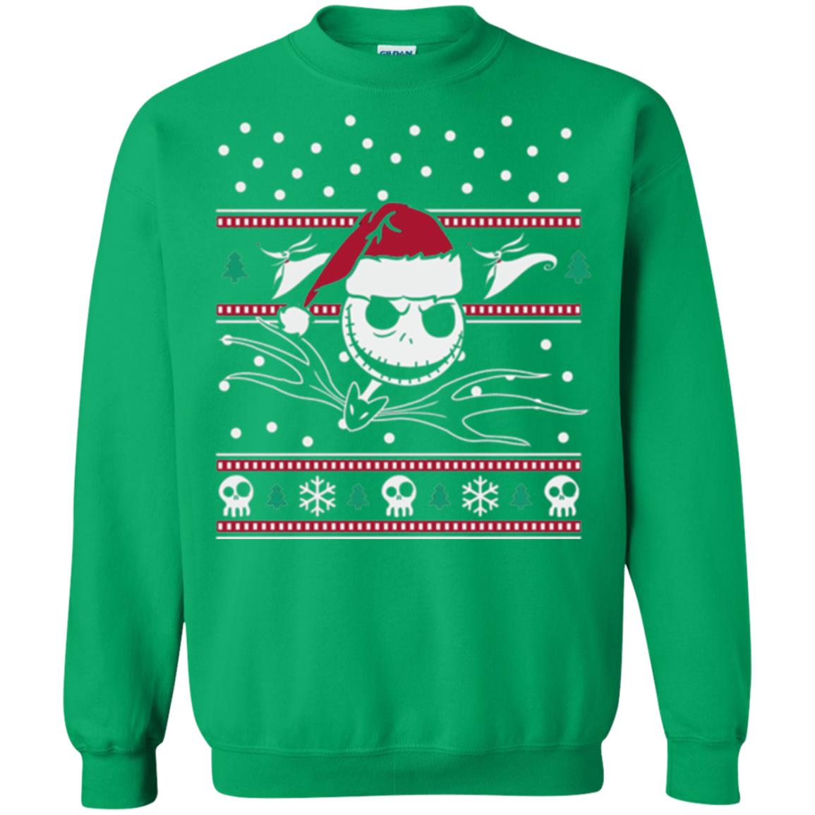 Disney Nightmare Before Christmas Holiday Christmas T-shirt Irish Green