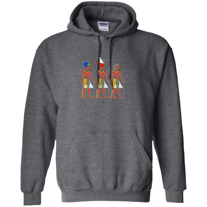 Ancient Egypt Pharaoh Art T-shirt Dark Heather