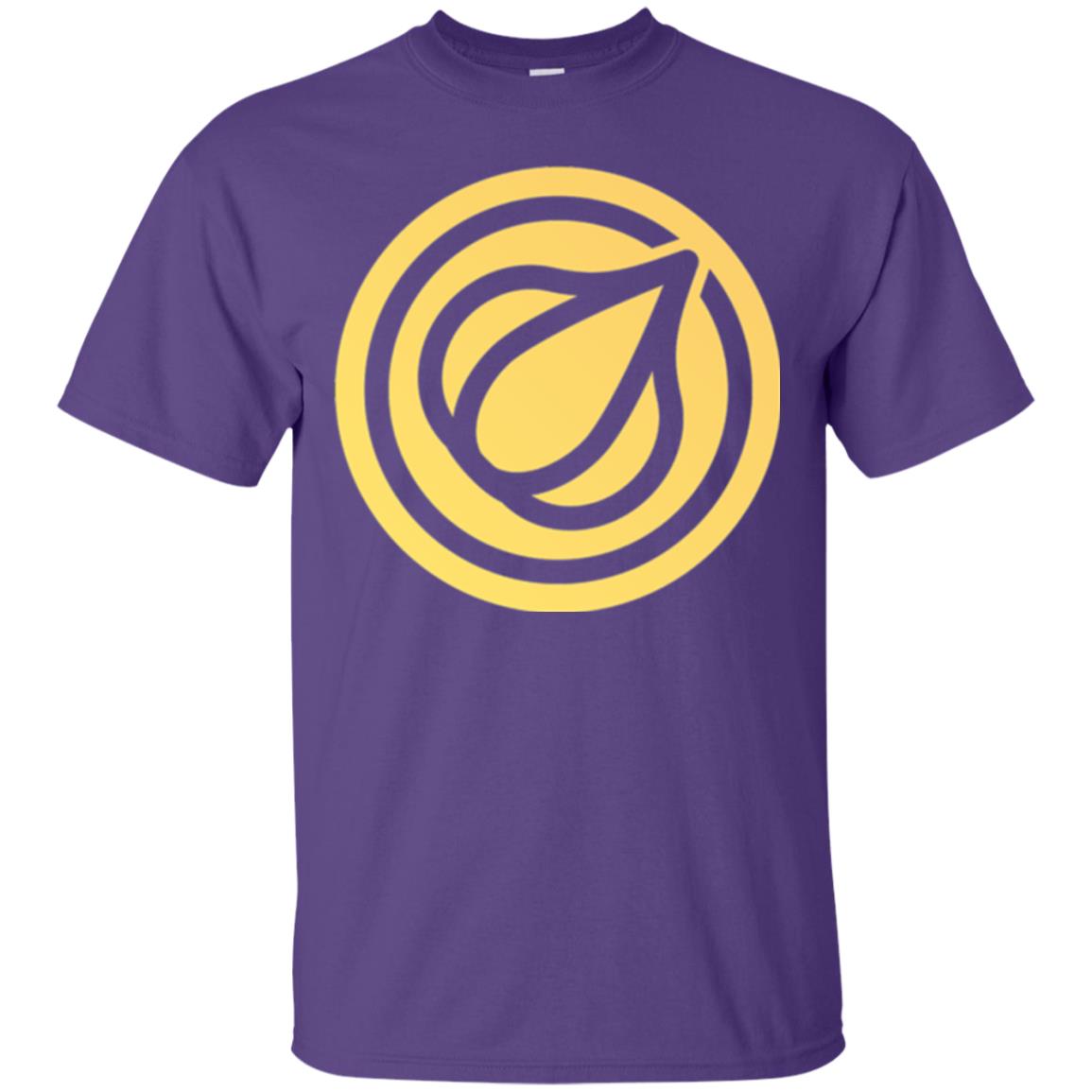 Garlicoin Cryptocurrency T-shirt Purple