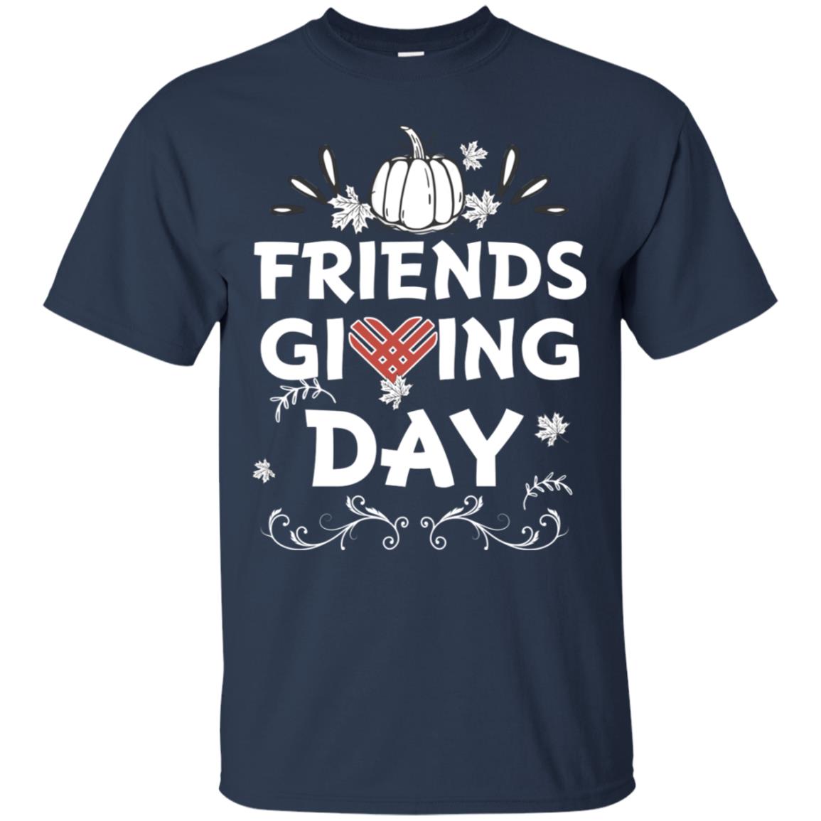Friend Giving Day Shirt Navy