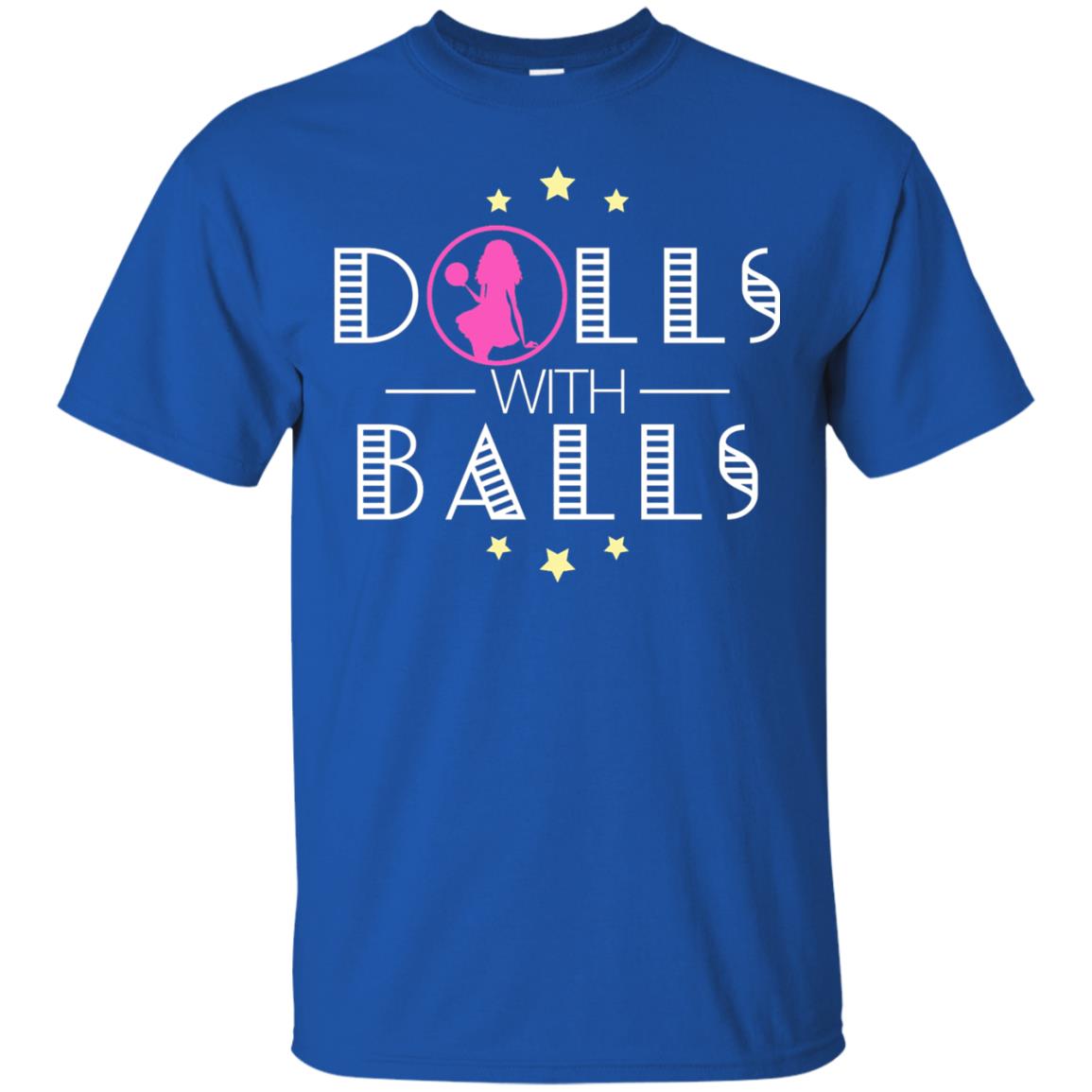 Bowling Lover T-shirt Dolls With Balls T-shirt Royal