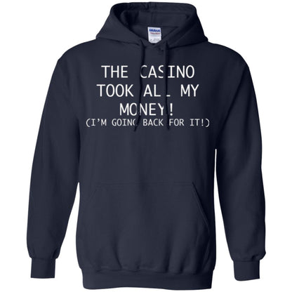 Gambler T-shirt The Casino Took All My Money Navy