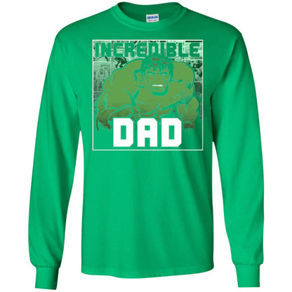Daddy T-shirt Incredable Dad Irish Green