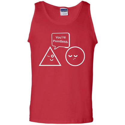 Math Lover T-shirt You're Are Pointless Red