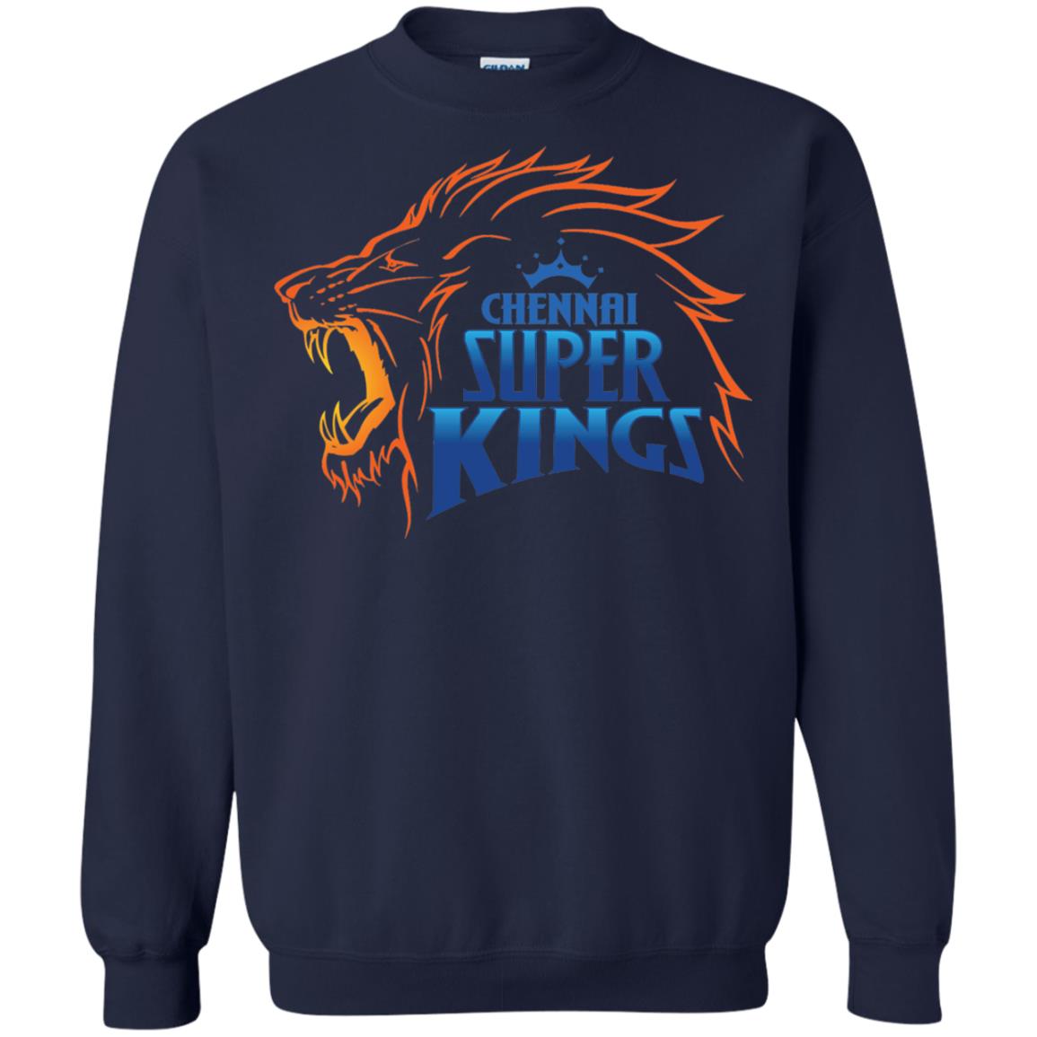 Chennai Super Kings Cricket Fans 2018 T-shirt Navy