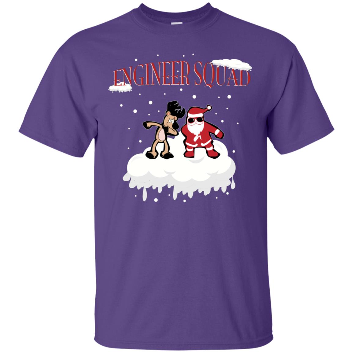 Engineer Squad Engineering X-mas Gift Shirt Purple