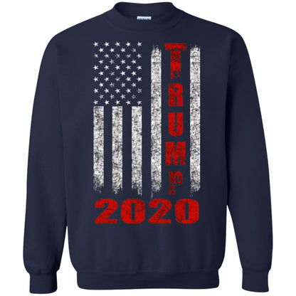 American Flag Vintage Design Trump 2020 T-shirt Navy