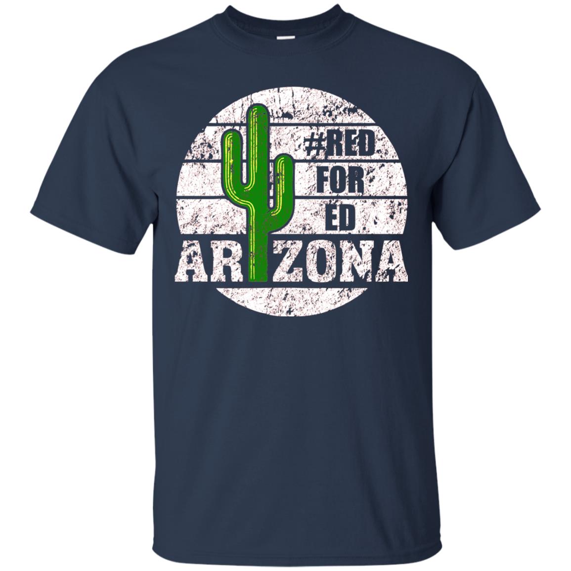 Vintage Red For Ed Arizona Cactus Lover Shirt Navy