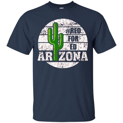 Vintage Red For Ed Arizona Cactus Lover Shirt Navy