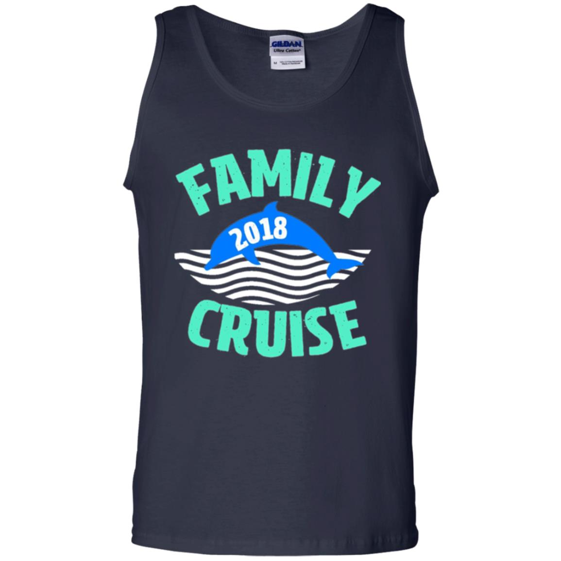 Family T-shirt Cruise Vacation 2018 Navy