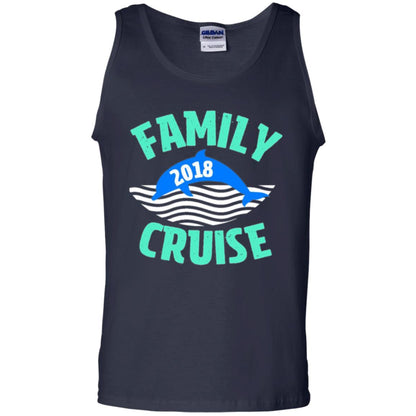 Family T-shirt Cruise Vacation 2018 Navy