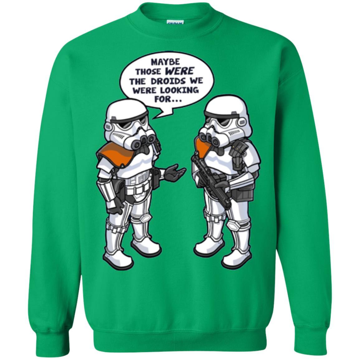 Film T-shirt Wrong Droids Comic Graphic Irish Green