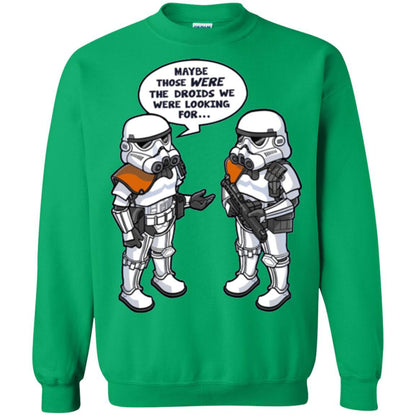 Film T-shirt Wrong Droids Comic Graphic Irish Green