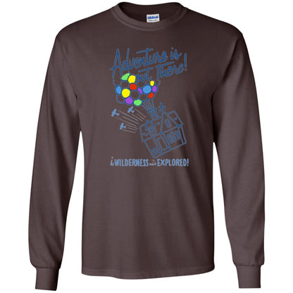 Adventure Is Out There T-shirt Dark Chocolate