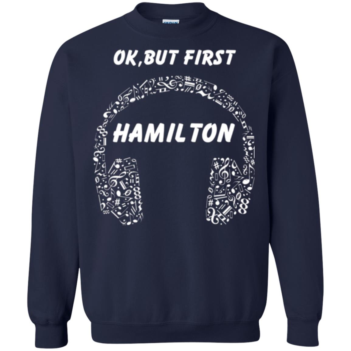 An American Musical Ok, But First Hamilton Ear Phones Navy