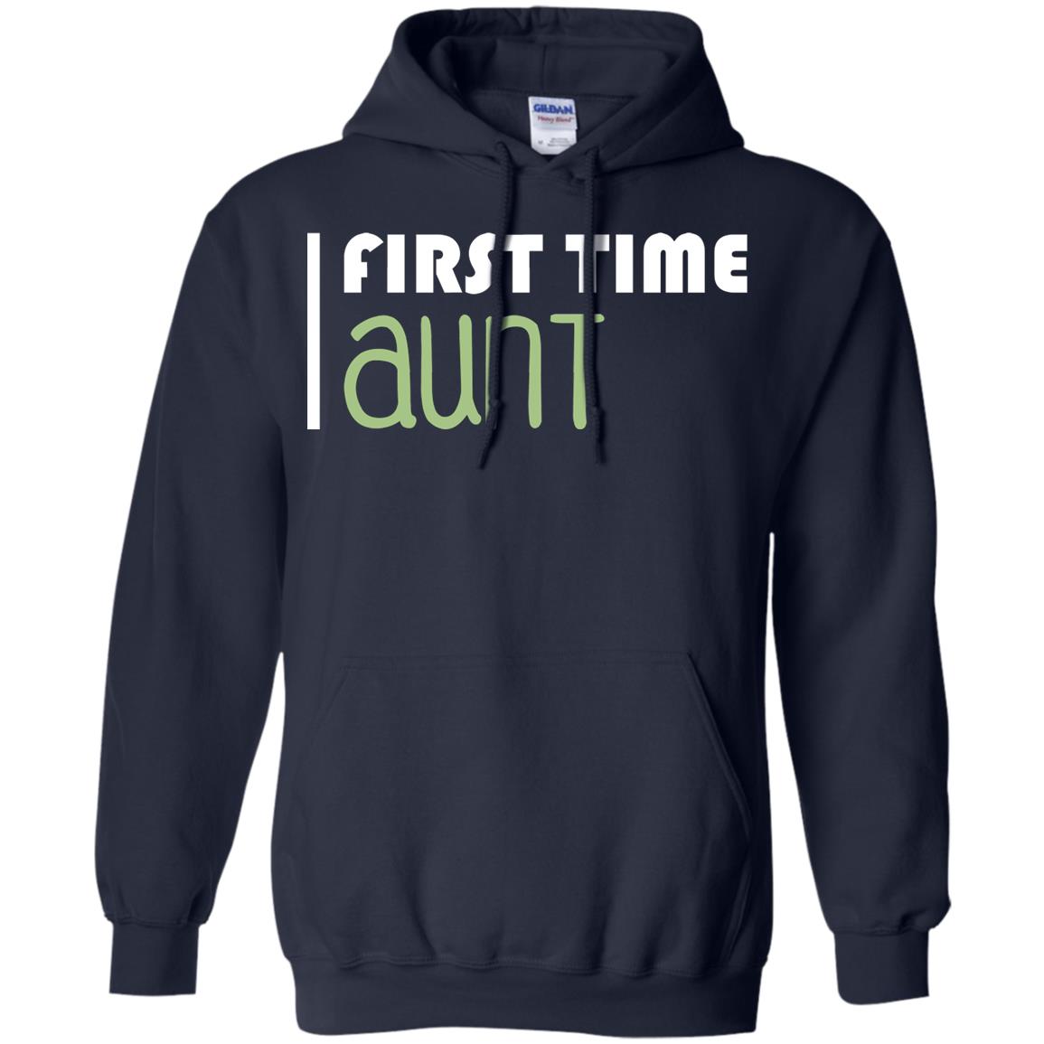First Time Aunt New Auntie Shirt Navy