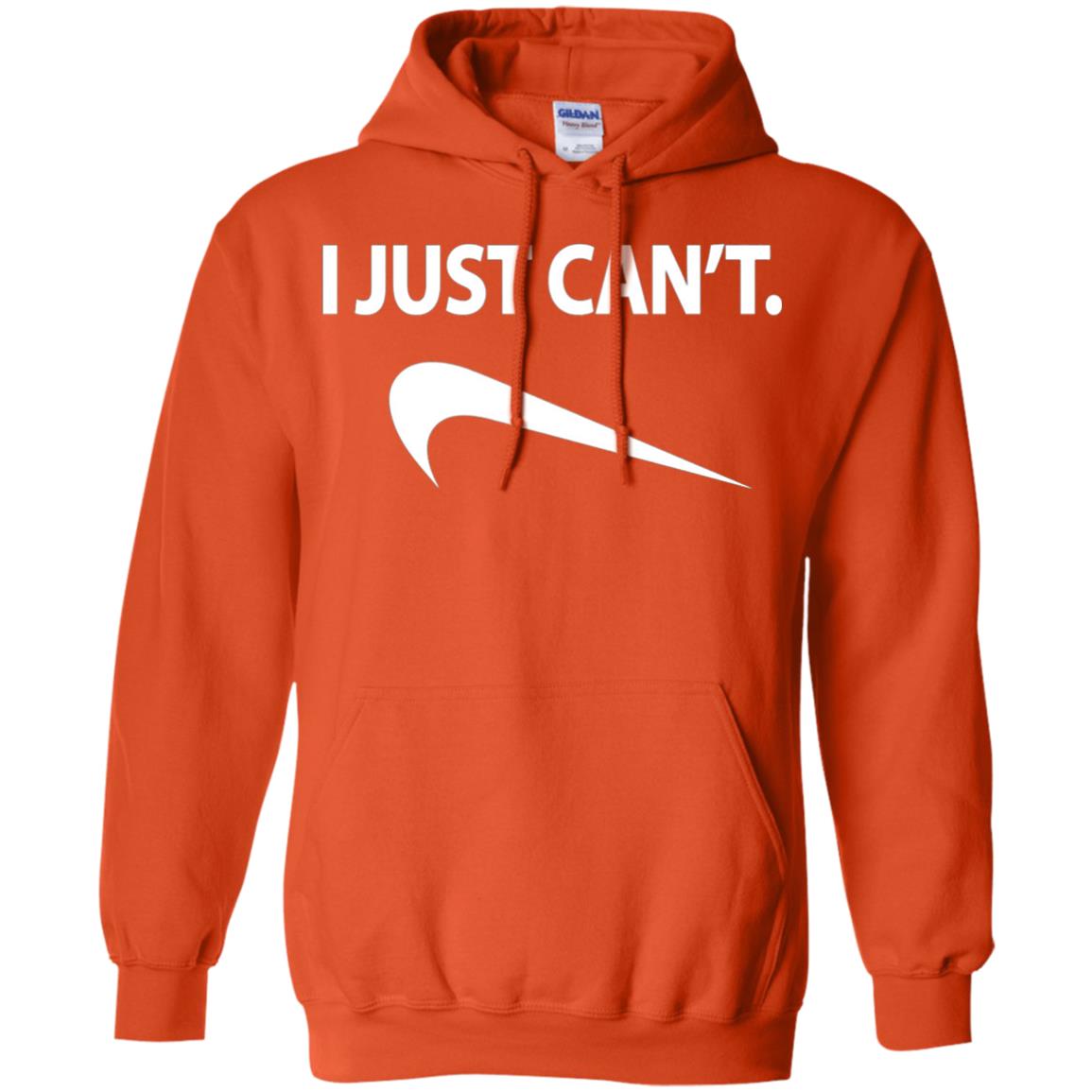 Funny I Just Cant Shirt Orange