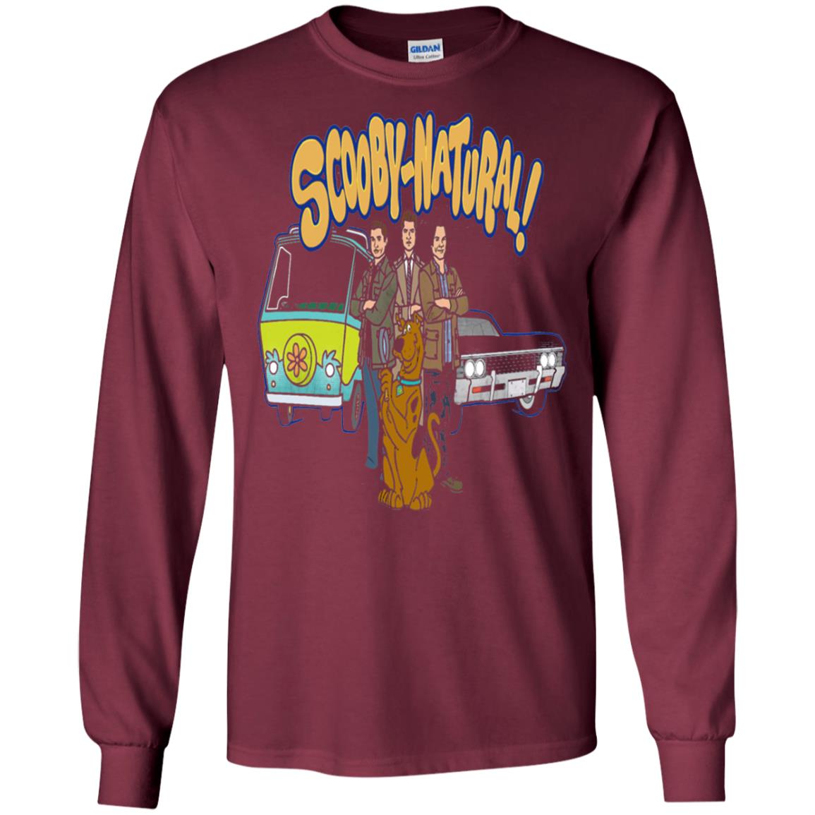 Scooby Natural Movie Lover T-shirt Maroon