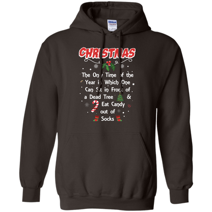 Christmas T-Shirt Dark Chocolate
