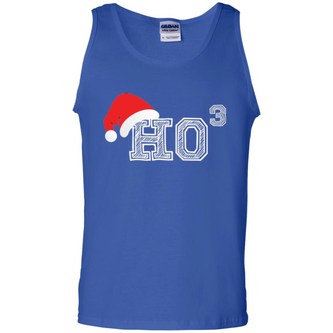 Christmas T Shirt Ho Ho Ho X 3 Third Power Royal