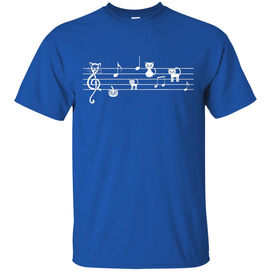 Musical Cat Shirt For Musician Royal