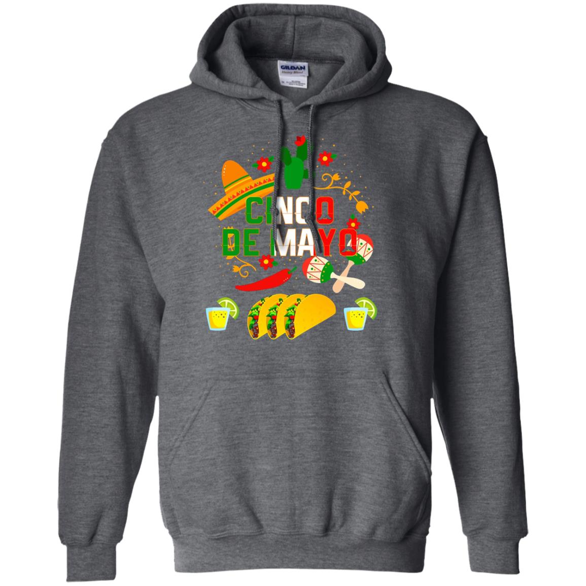 Fiesta Cinco De Mayo T-shirt Cinco De Mayo Dark Heather