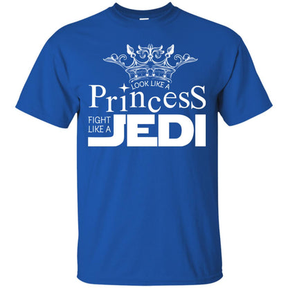Look Like A Princess Fight Like A Jedi Shirt Royal