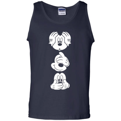 Cartoon T-shirt Disney Mickey Mouses Graphic Navy