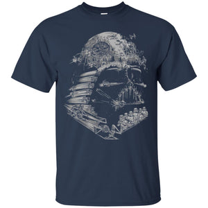 Film T-shirt Star Wars Darth Vader Build The Empire Graphic