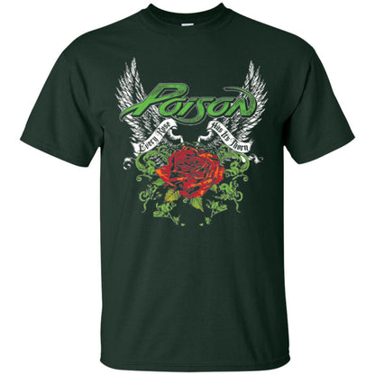 Poison Thorns Wings T-shirt Forest Green
