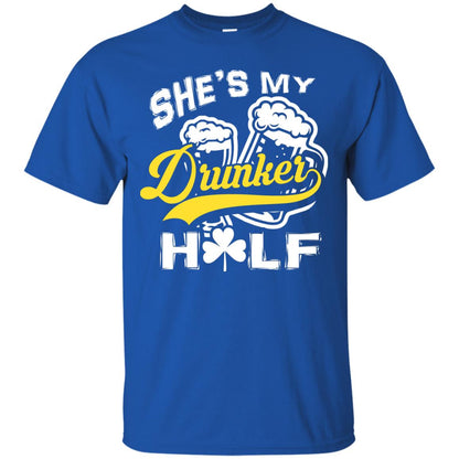She_s My Drunker Half Saint Patrick_s Day T-shirt Royal