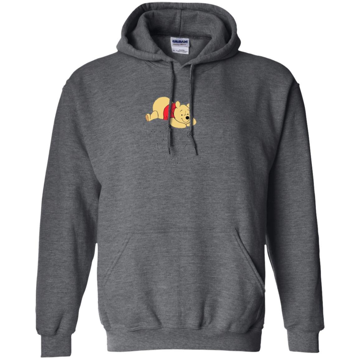 Cartoon T-shirt I'm Not Lazy I'm Just On Stand By Dark Heather