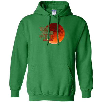 Blood Moon T-shirt Total Lunar Eclipse 1.31.2018 Irish Green