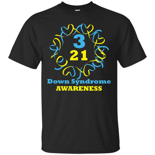 Down Syndrome Awareness T Shirt Black