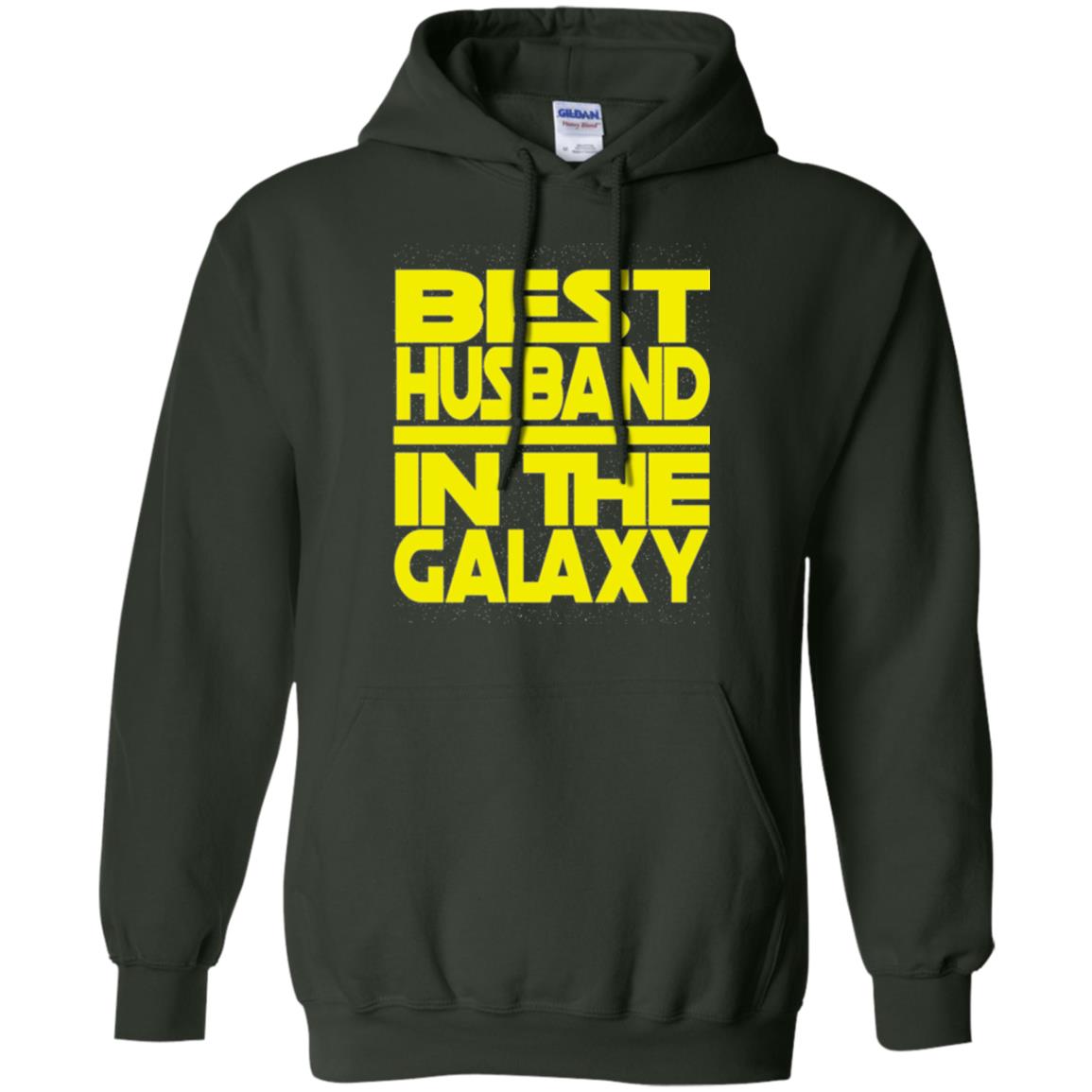Best Husband In The Galaxy T-shirt Forest Green