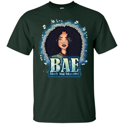Bae Shirt Black And Educated Forest
