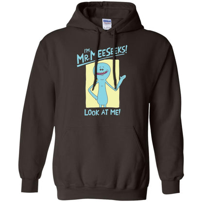 Film T-shirt I'm Mr. Meeseeks Look At Me Dark Chocolate