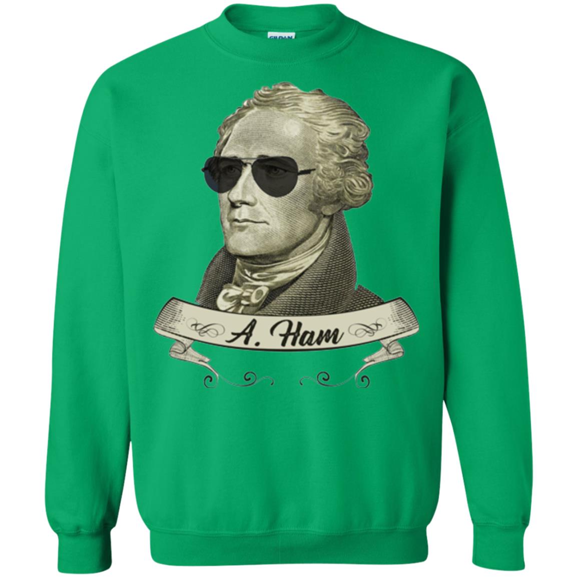 Funny Hamilton T-shirt Irish Green