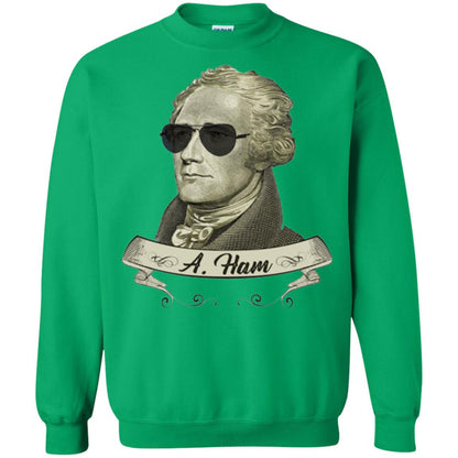 Funny Hamilton T-shirt Irish Green