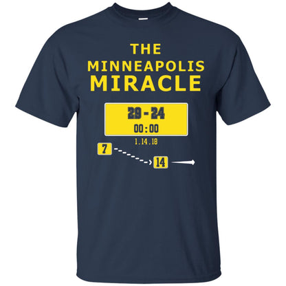 Football Lover T-shirt The Minneapolis Miracle Navy