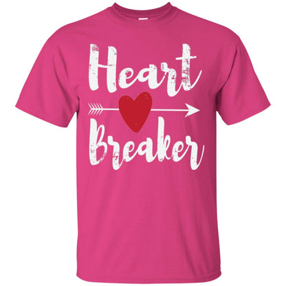 Valentines Day T-shirt Heart Breaker T-shirt Heliconia