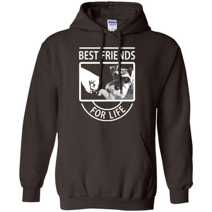 Schnauzer Lover T-shirt Best Friends For Life Dark Chocolate
