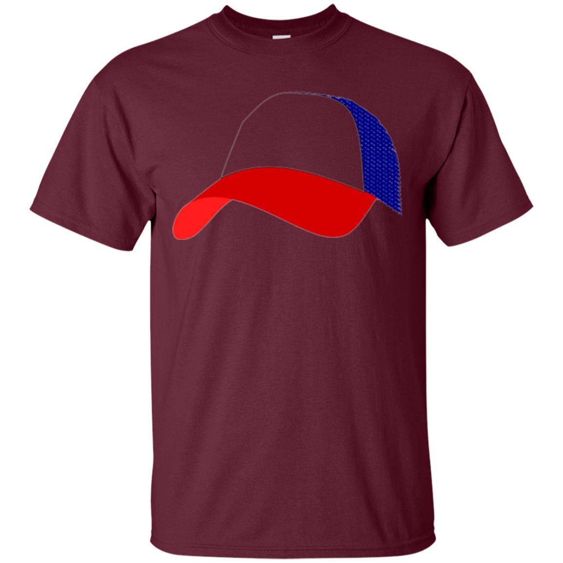 Trucker Hat T-shirt Maroon