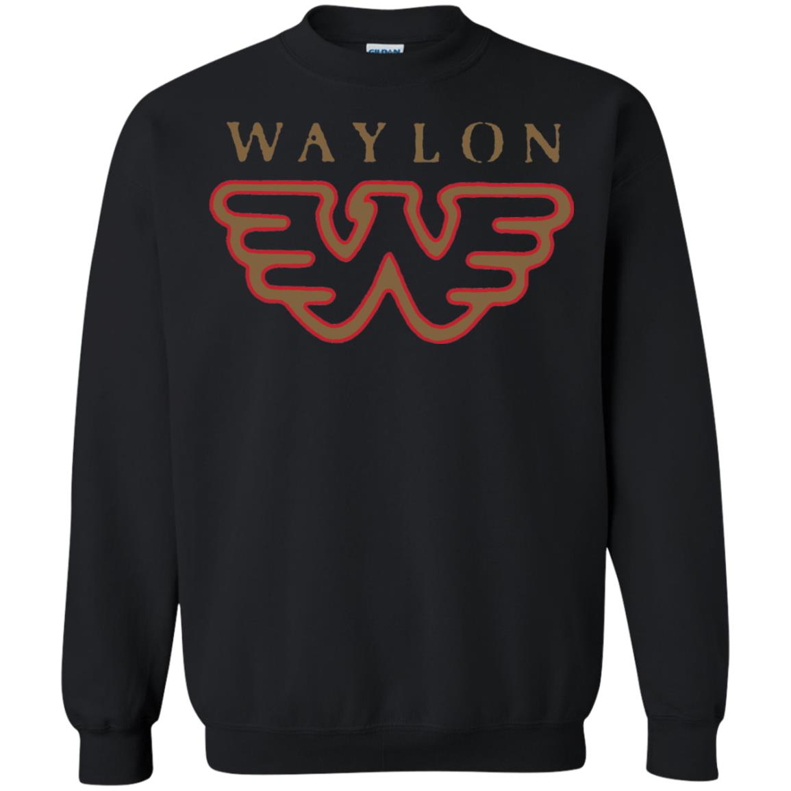 Waylon Jennings Flying W Logo Shirt Black